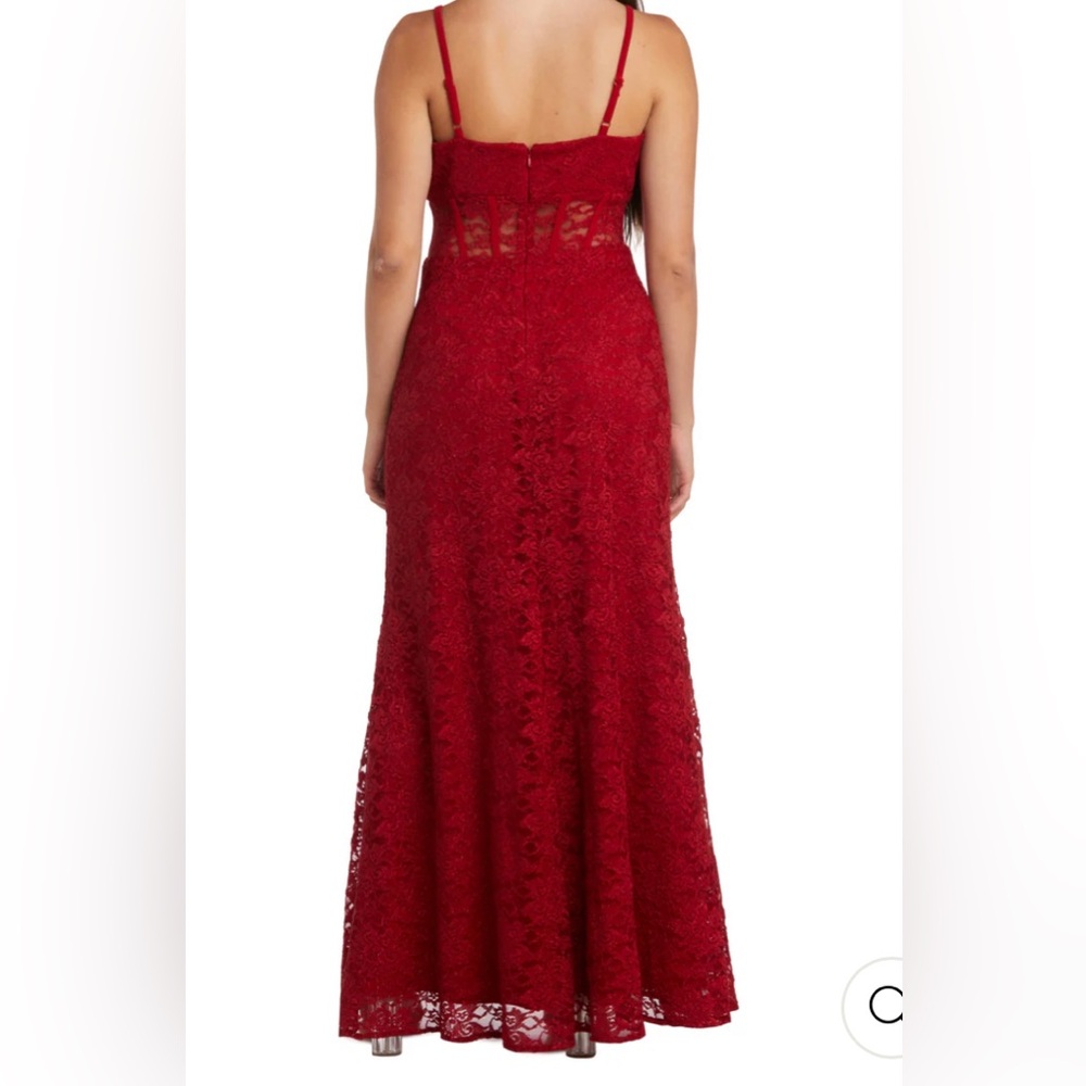 Morgan & Co. Red formal dress style 12938 size 7 & 9